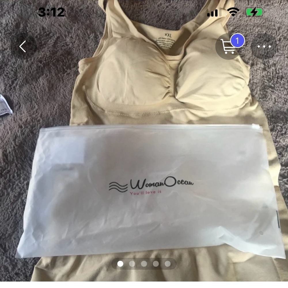 Woman ocean top xxl shapewear